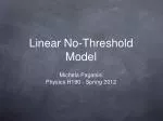 PPT - Linear Model PowerPoint Presentation, free download - ID:5738922