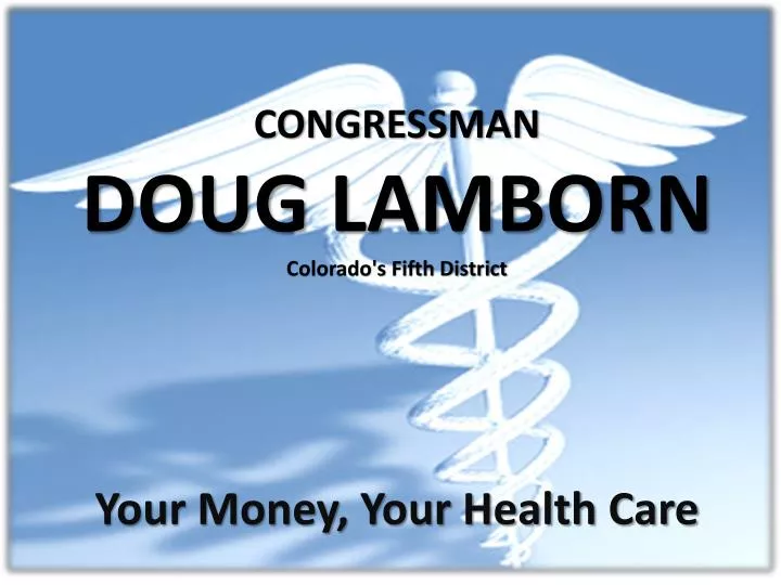 congressman doug lamborn colorado s fifth district