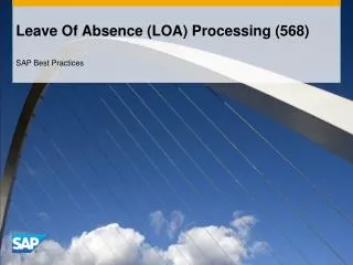 Leave Of Absence (LOA) Processing (568)