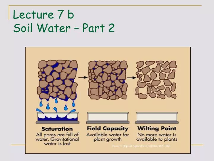 lecture 7 b soil water part 2