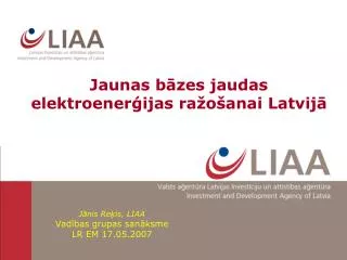 Jaunas bāzes jaudas elektroenerģijas ražošanai Latvijā