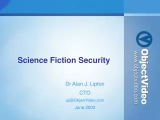Science Fiction Security