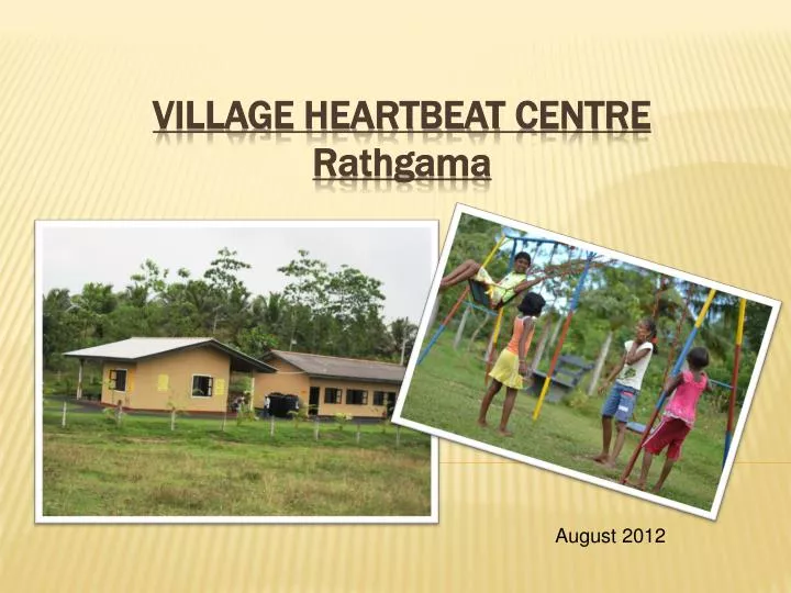 village heartbeat centre r athgama