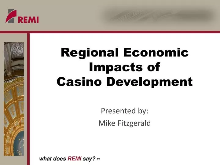 regional economic impacts of casino development