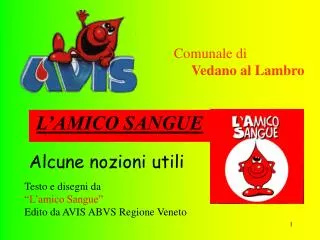 L’AMICO SANGUE