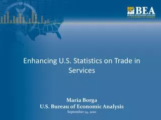 Enhancing U.S. Statistics on Trade in Services