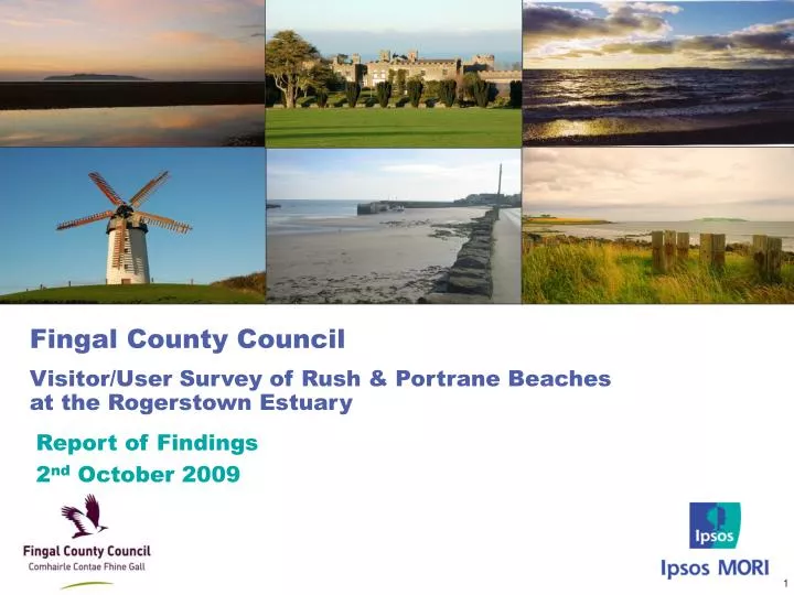 fingal county council visitor user survey of rush portrane beaches at the rogerstown estuary