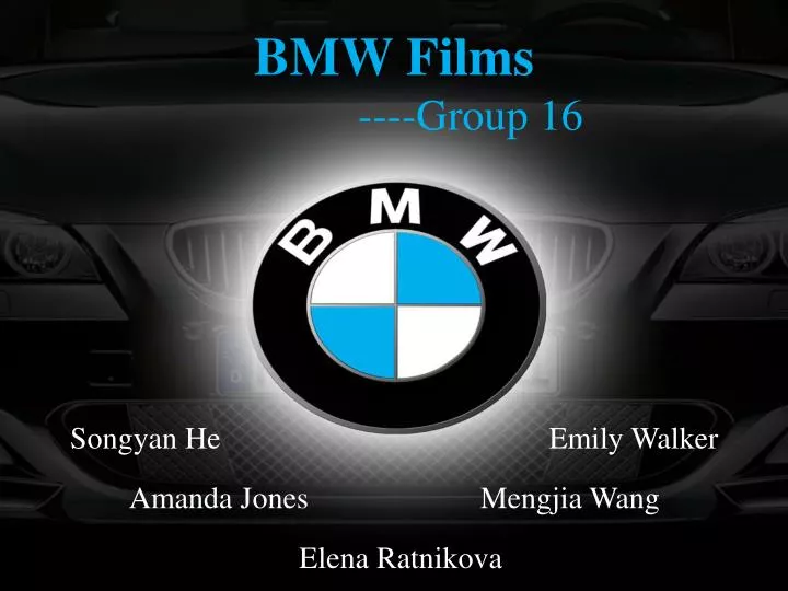 bmw films group 16