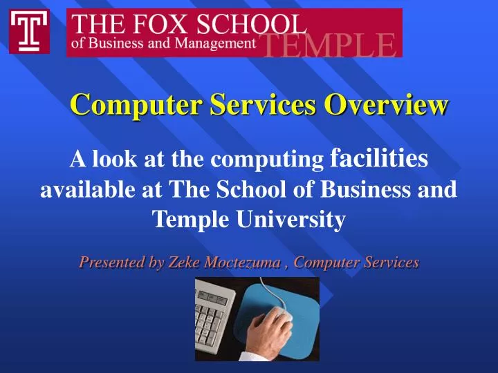 computer services overview