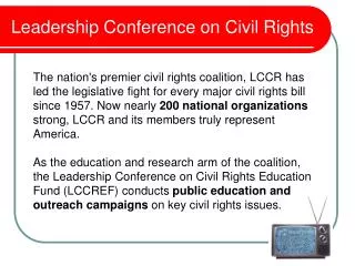 Leadership Conference on Civil Rights