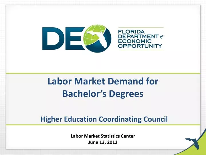 labor market demand for bachelor s degrees higher education coordinating council