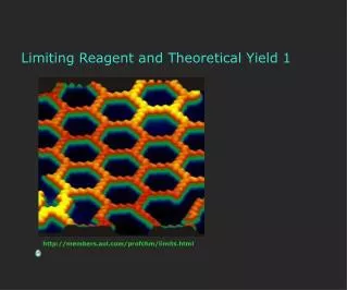 Limiting Reagent and Theoretical Yield 1