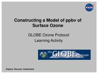 Constructing a Model of ppbv of Surface Ozone