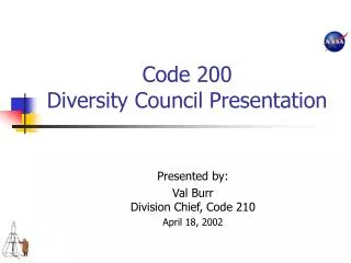 Code 200 Diversity Council Presentation