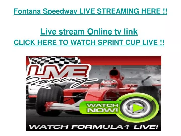 fontana speedway live streaming here