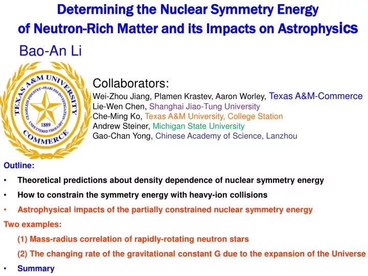 determining the nuclear symmetry energy of neutron rich matter and its impacts on astrophys ics