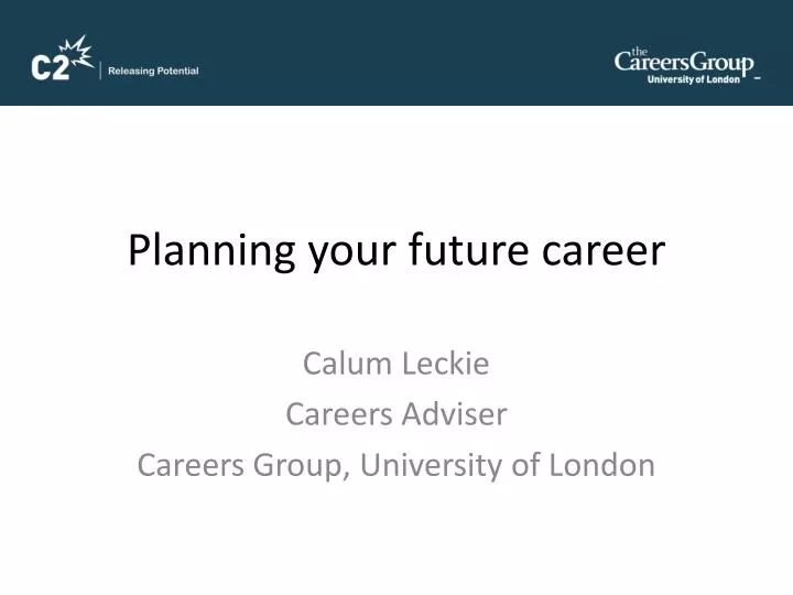 planning your future career
