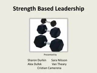 Strength Based Leadership