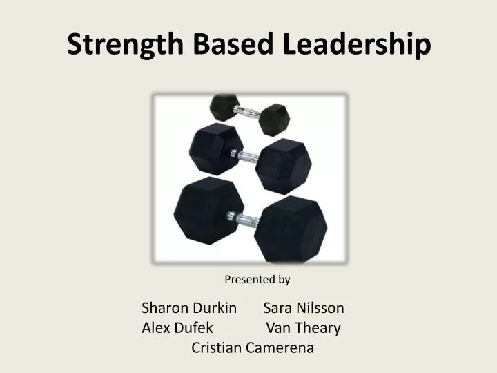 strength based leadership