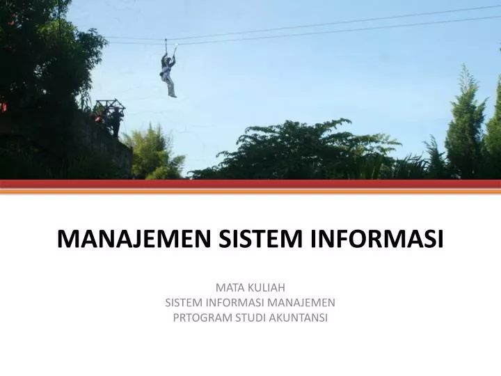 manajemen sistem informasi