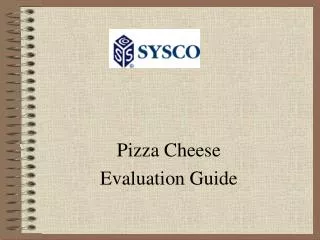 Pizza Cheese Evaluation Guide