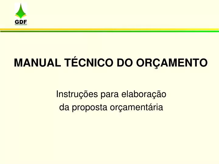 manual t cnico do or amento