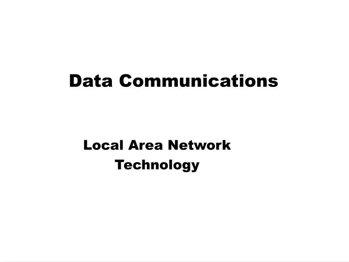 data communications