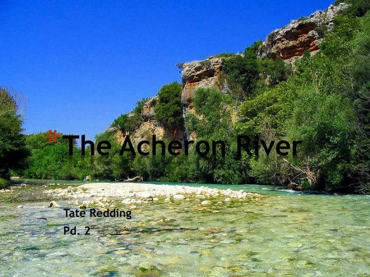the acheron river