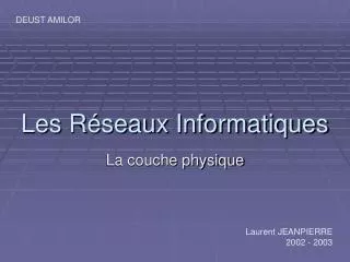 les r seaux informatiques