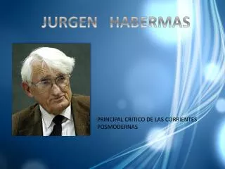 JURGEN HABERMAS