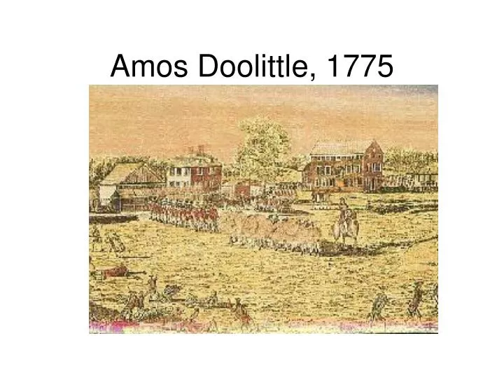 amos doolittle 1775