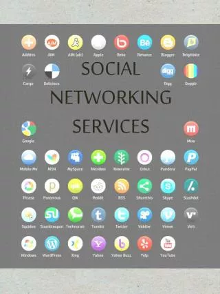 SOCIAL NETWORKING SERVICES