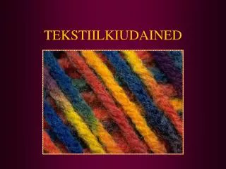 tekstiilkiudained