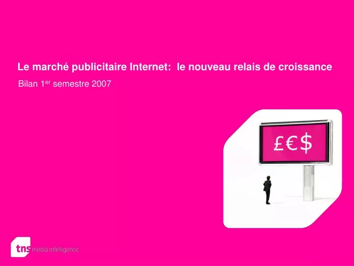 le march publicitaire internet le nouveau relais de croissance