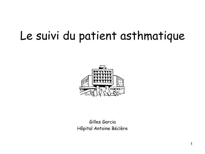 le suivi du patient asthmatique
