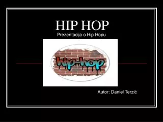 hip hop