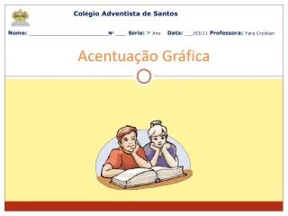 acentua o gr fica