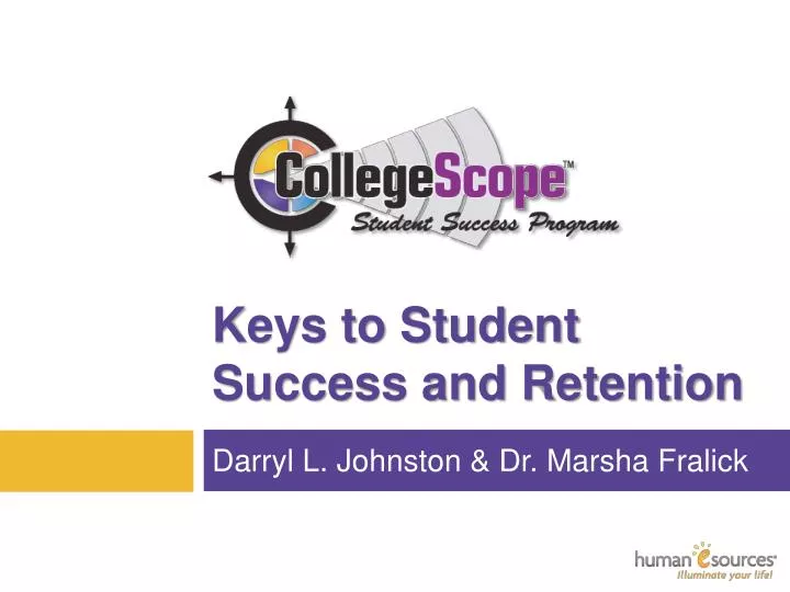 keys to student success and retention