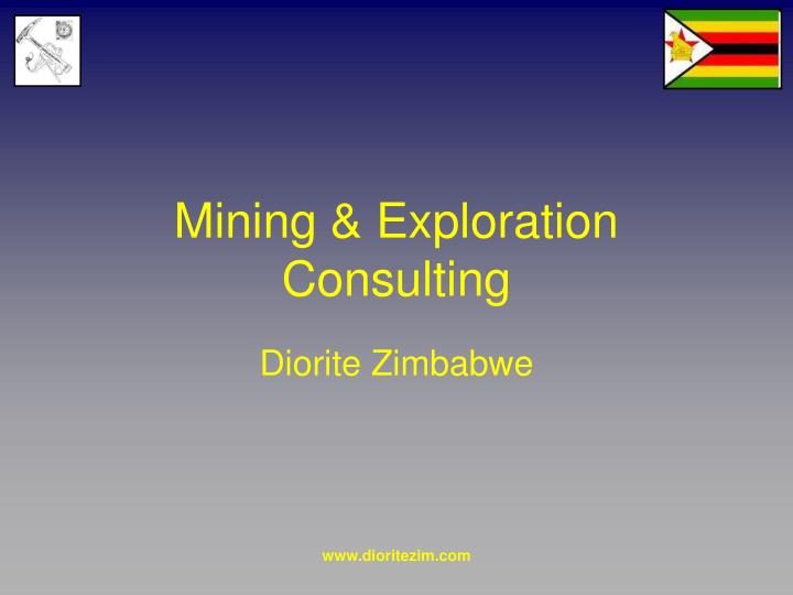 mining exploration consulting