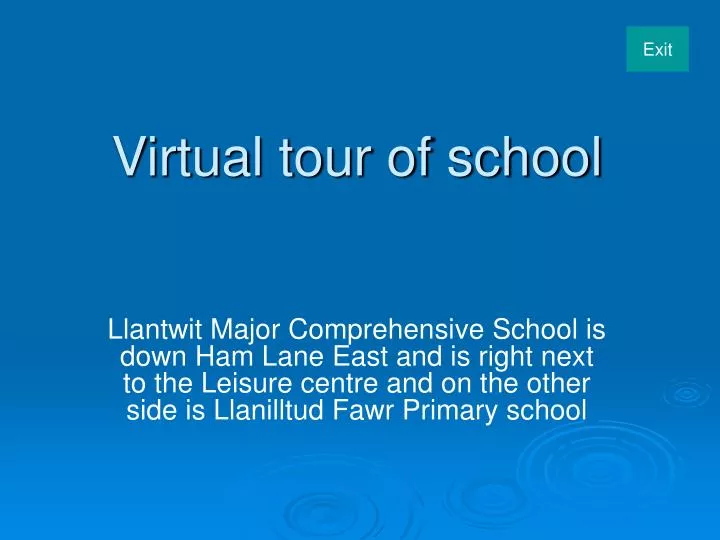 virtual tour of school