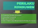 PERILAKU KONSUMEN - slide 1