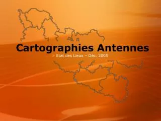 cartographies antennes