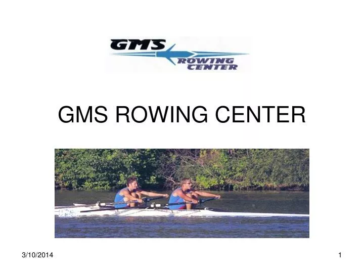 gms rowing center