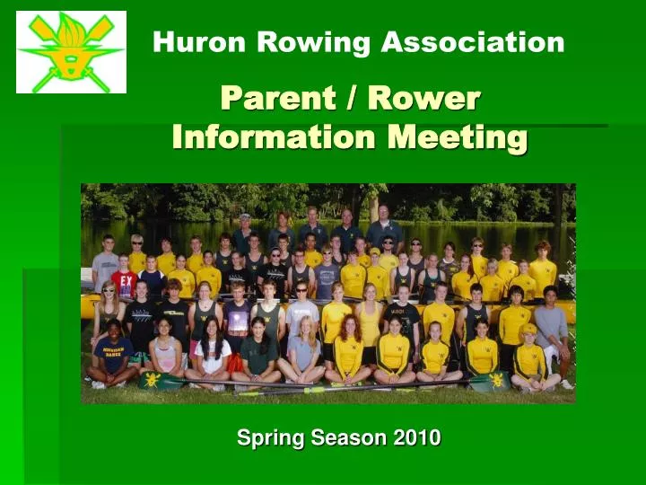 parent rower information meeting