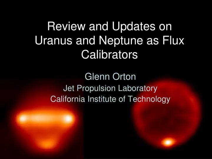 review and updates on uranus and neptune as flux calibrators