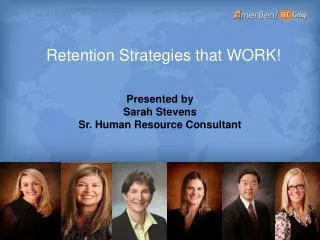 Retention Strategies that WORK!