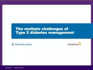 The multiple challenges of Type 2 diabetes management