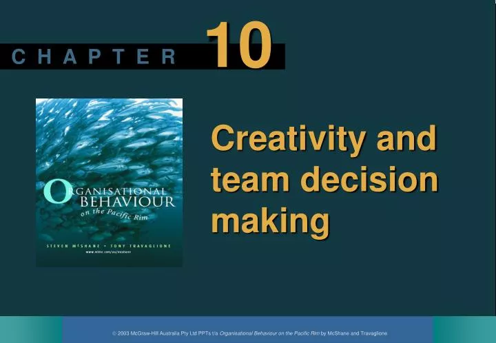 creativity and team decision making