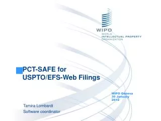 PCT-SAFE for USPTO/EFS-Web Filings