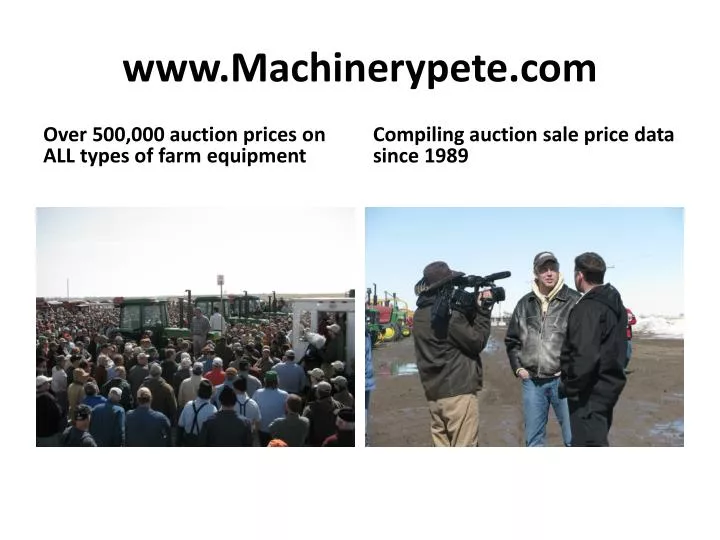 www machinerypete com